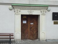 Photograph of: Synagogue in Chmielnik.