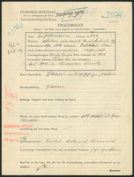 Applicant: Eifermann, Iser; born 10.12.1889 in Zablotow; married.
