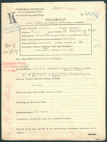 Applicant: Baum, Alexander; born 5.6.1889 in Radziechow; married.