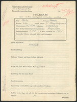 Applicant: Eisler, Herman; born 28.1.1871 in Mikulov (Jihomoravský kraj, Czech Republic); widowed from WWI.
