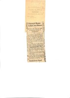 Reports, affidavits and press clippings on Polish anti-Semitism in America and on anti-Semitism at New York University.