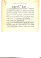 Correspondence and appeals for aid to Armenia.