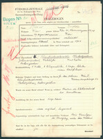 Applicant: Bein, Isidor; born 27.8.1906 in Vienna (Austria); married.