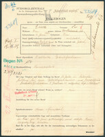 Applicant: Emer, Leo; born 21.1.1893 in Vienna (Austria); married.
