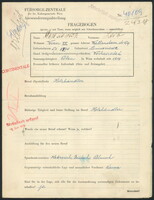 Applicant: Deresiewicz, Leib; born 5.1.1870 in Limanowa (Poland); married.