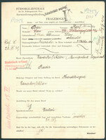 Applicant: Beer, Karl; born 2.10.1888 in Vienna (Austria); married.
