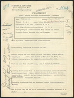 Applicant: Deutsch, Leo; born 21.5.1909 in Vienna (Austria); single.