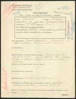Applicant: Deutsch, Michael; born 9.8.1898 in Vienna (Austria); married.