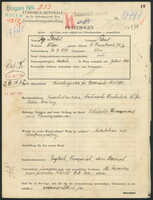 Applicant: Deutsch, Paul; born 20.9.1894 in Vienna (Austria); married.