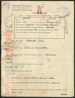 Applicant: Drach, Josef; born 2.4.1887 in Czudyn (Ukraine); married.