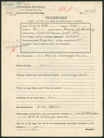 Applicant: Druk False Wilder, Isak; born 13.9.1879 in Lopalyn; married.