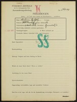 Applicant: Buchholz, Niculina; born 21.3.1912 in Bucharest (Romania); no status registered.