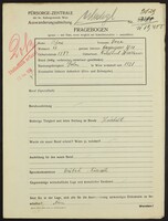 Applicant: Buck, Dora; born 1894 in wasilkow; married.