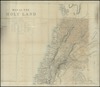 Map of the Holy Land; to accompany Murray's handbook /; Engraved by Edw.d Weller.