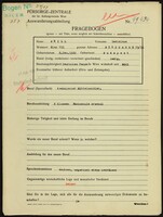 Applicant: Brill, Ladislaus; born 8.12.1920 in Budapest (Hungary); single.