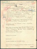 Applicant: Blumenstein, Franz; born 5.5.1901 in Nové-Zamky (Slovakia); married.