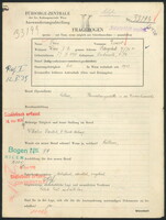 Applicant: Fein, Ernst; born 27.9.1898 in Boskovice (Czech Republic); married.