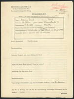 Applicant: Burian, Ernst; born 11.9.1887 in Pohořelice (Jihomoravsky kraj, Czech Republic); married.