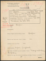 Applicant: Burin, Chaja Perel; born 15.8.1911 in Busʹk (Ukraine); married.