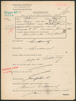 Applicant: Burian, Karl; born 27.10.1905 in Recklanghauspe; married.