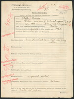 Applicant: Breuer, Eszter; born 7.6.1903 in Bonyhád (Hungary); single.