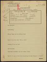 Applicant: Frydman, Abraham; born 18.1.1913 in Łódź (Poland); no status registered.