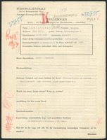 Applicant: Fleischner, Hermann; born 24.9.1881 in Dürrmaul (Czech Republic); married.