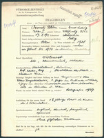 Applicant: Blum, Ernst Ludwig; born 17.8.1913 in Munich (Germany); single.