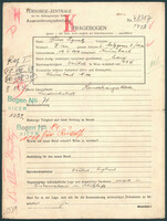 Applicant: Blum, Ignatz; born 19.4.1913 in Krumbach; single.