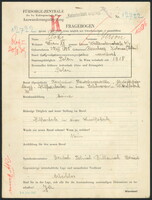 Applicant: Flohr, Gerson; born 29.8.1895 in Rosochacz, Kolomea; widowed.
