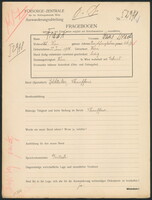 Applicant: Frank, Hans Israel; born 22.6.1908 in Vienna (Austria); single.
