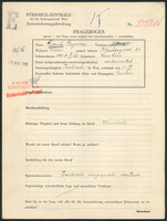 Applicant: Frank, Regina; born 28.4.1907 in Mukacheve (Ukraine); married.