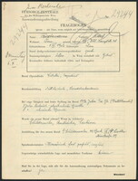 Applicant: Friedmann, Karl; born 1.4.1902 in Vienna (Austria); divorced.