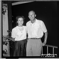 ישראל טייבר, יובל 60, קבלת פנים בבית.