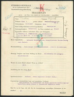 Applicant: Fischer, Alfred; born 13.8.1905 in Vienna (Austria); married.