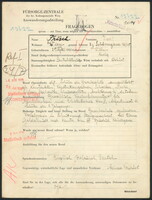 Applicant: Frisch, Josef; born 21.4.1921 in Vienna (Austria); single.