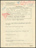 Applicant: Frischmann, Leopold; born 25.1.1881 in Deutschkreutz (Austria); married.