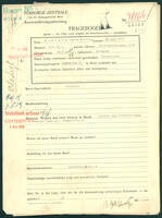 Applicant: Gaschke Recte Frieder, Hirsch Wolf; born 28.7.1891 in Jarosław (Poland); married.