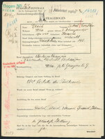 Applicant: Greif, Jakob Mordko; born 28.11.1894 in Karapchiv (Ukraine); married.