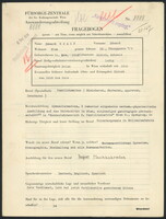 Applicant: Greif, Eduard; born 20.11.1916 in Zurich (Switzerland); single.