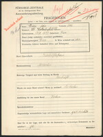 Applicant: Gross, Ida; born 17.2.1893 in Vienna (Austria); widowed.