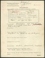 Applicant: Gross, David; born 2.2.1901 in Vienna (Austria); married.