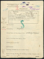 Applicant: Gröschler, Wolf; born 24.5.1878 in Gercicze (Poland); married.