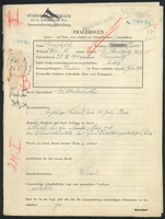 Applicant: Grossfeld, Isidor; born 28.12.1904 in Chernivt︠s︡i (Ukraine); single.