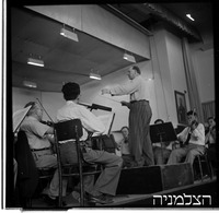 התזמורת הפילהרמונית, חזרה פול פריי, 1949.