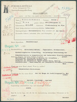 Applicant: Fleischmann, Julius; born 25.3.1898 in Klosterneuburg (Austria); married.