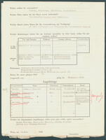 Applicant: Flatter, Alfred; born 23.12.1885 in Vienna (Austria); married.