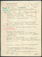 Applicant: Fuchs, Paul; born 18.6.1894 in Vienna (Austria); married.