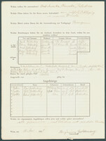 Applicant: Goldenberg, Benjamin Wolf; born 12.5.1891 in Batków; married.