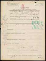 Applicant: Goldfarb, Chaim Fischl; born 16.5.1895 in Warsaw (Poland); married.